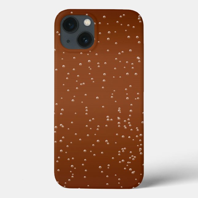 Root Beer with Tiny Bubbles Background Art Case-Mate iPhone Case (Back)