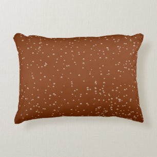 Root Beer with Tiny Bubbles Background Art Decorative Pillow