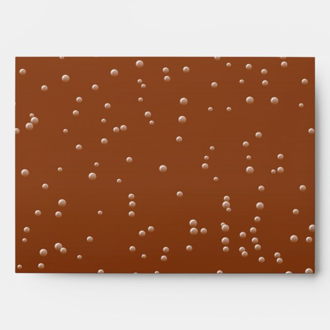 Root Beer with Tiny Bubbles Background Art Envelopes (Front)