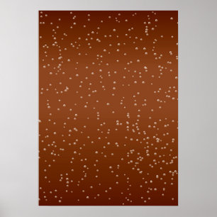 Root Beer with Tiny Bubbles Background Art Poster