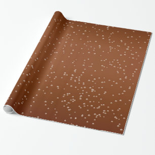 Root Beer with Tiny Bubbles Background Art Wrapping Paper