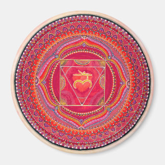 Root Chakra Mandala Magnet