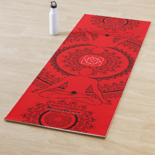 Root Chakra - Muladhara Mandala Grounding Essence  Yoga Mat