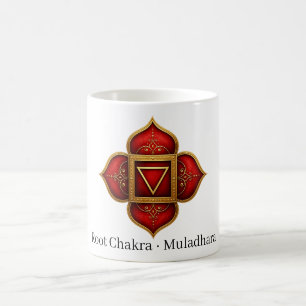 Root Chakra Muladhara Sacred Symbol Coffee Mug