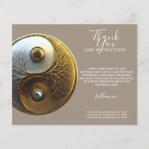 Root of Harmony   Yin Yang Design Flyer
