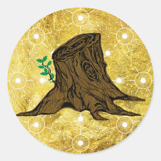 Root of Jesse Tree Sticker (Front)