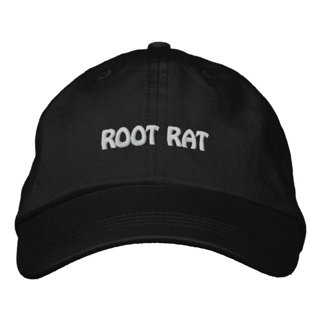 ROOT RAT EMBROIDERED HAT (Front)