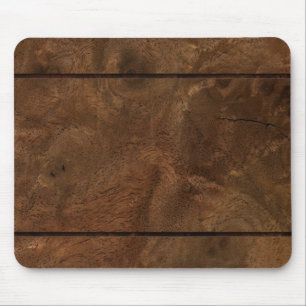Root wood line inlay mouse pad