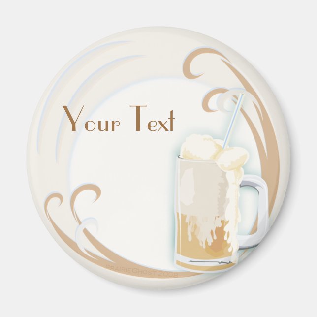 Rootbeer Float Magnets (Front)