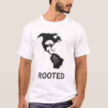 Rooted Americas Tree Graphic T-Shirt