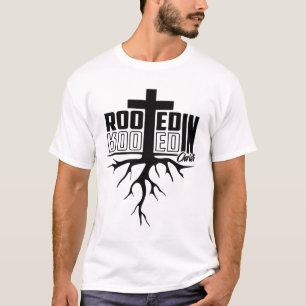 Rooted booked in Christ T-Shirt