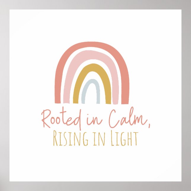 Rooted in Calm Canvas Print – Wall Print (Front)