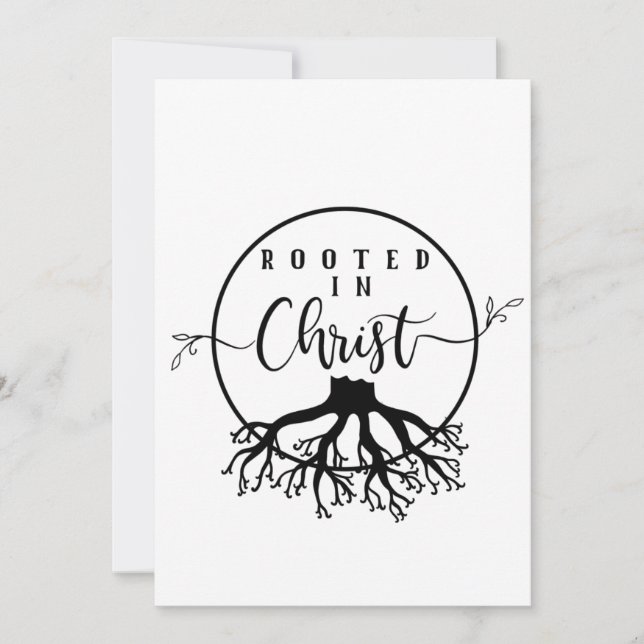 Rooted in Christ Card (Front)