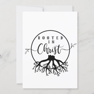 Rooted in Christ Card