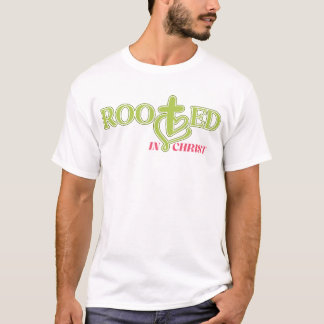 Rooted in Christ Christian Faith Shirt