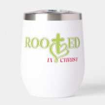 Rooted in Christ Christian Tumbler Gift