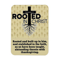 Rooted In Christ Colossians 2:7 Bible Verse
