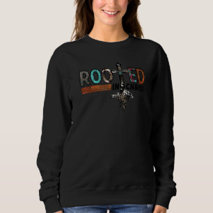 Rooted In Christ For Blessed Texas Mom Western Chr Sweatshirt