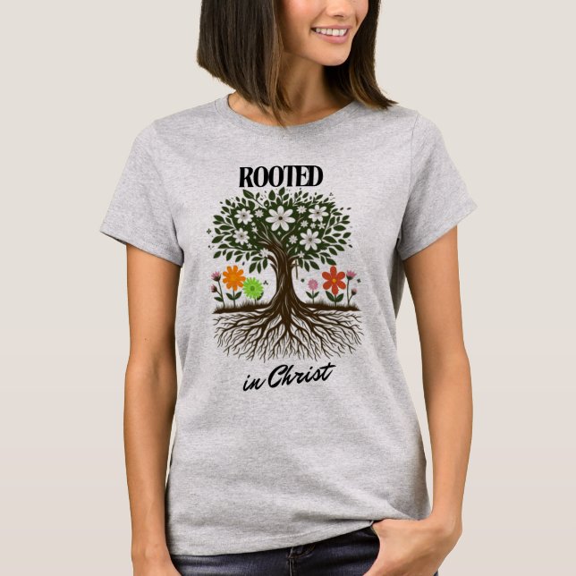 Rooted in Christ Tee (Front)
