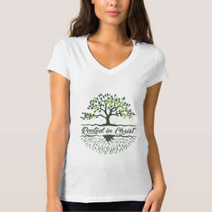 Rooted In Christ - Women's T-Shirt