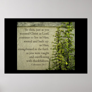 Rooted in Faith Poster