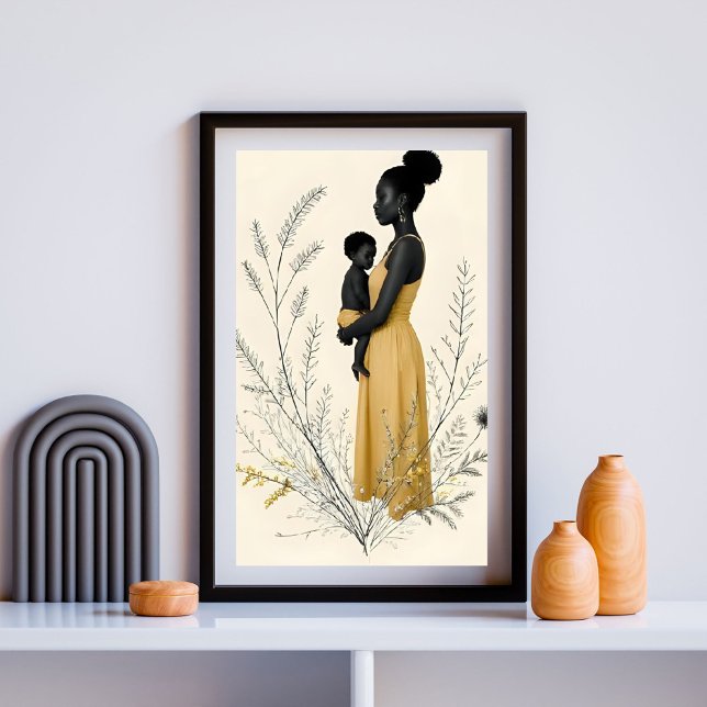 Rooted in Her Arms– The Grace of a Grounded Mother Poster (Creator Uploaded)
