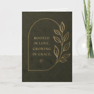 Rooted in Love Growing in Grace Card