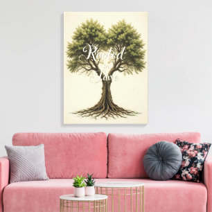 Rooted in Love Tree Wall Art