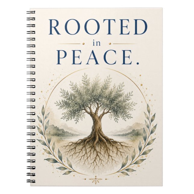 Rooted In Peace Mindfulness Journal (Front)