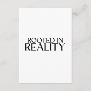 Rooted In Reality Minimalist Typewriter  Enclosure Card
