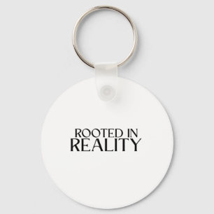 Rooted In Reality Minimalist Typewriter  Keychain