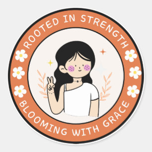 Rooted In Strength Sticker