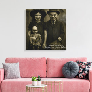 Rooted in the old ways keeping traditions alive  canvas print