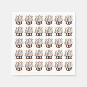 Rootin Tootin Spookin Western Ghosts Custom Text   Napkin