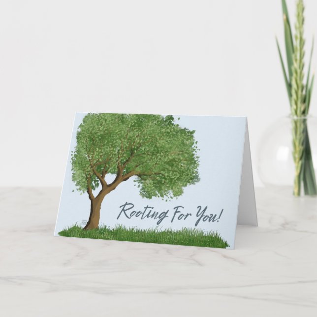 Rooting For You Greeting Card for Chronic Illness (Front)