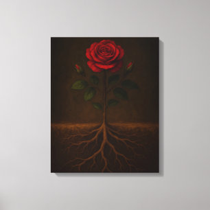 Roots Before Bloom Canvas Print