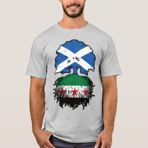 Roots & Crown: Scotland–Syria Tree T-Shirt