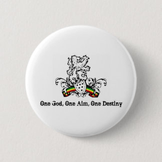 Roots Lion 2 Inch Round Button