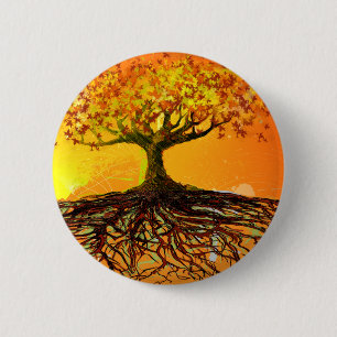 Roots of Love 2 Inch Round Button