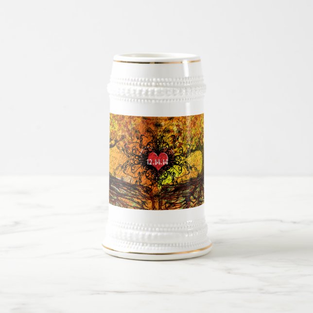Roots of Love Beer Stein (Center)