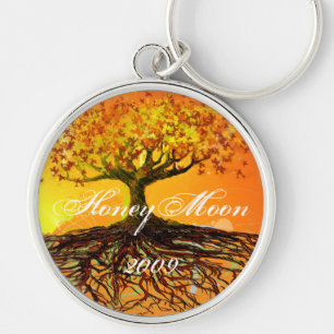 Roots of Love Keychain