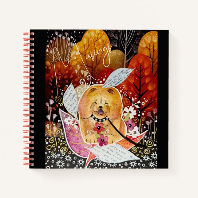 ROOTS OF THE HEART  CHOW  Spiral Notebook (Front)