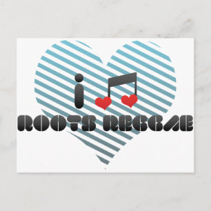 Roots Reggae fan Postcard