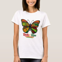 Roots to Rise Black History Butterfly Afrocentric 
