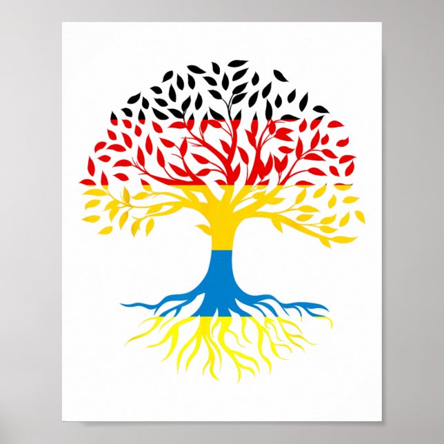 Roots Tree Germany Ukraine  Poster (Front)