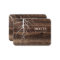 Roots tree wood board background Business Card