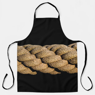 Rope cord woven leash knitting apron