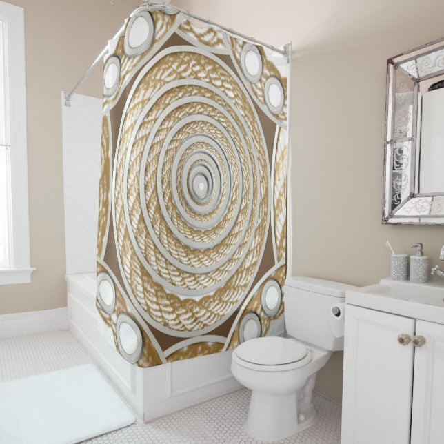 Rope Douche rideau (En situation)