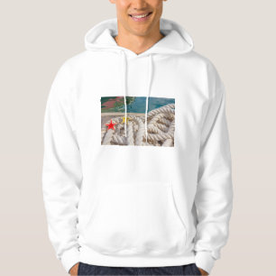 rope for moorning Men's Basic Hooded Sweatshirt