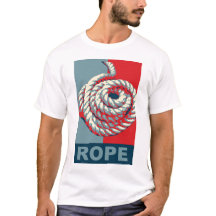 Rope - Obama "Hope" spoof tee